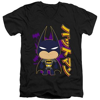 Batman Cute Kanji Short Sleeve T-shirt