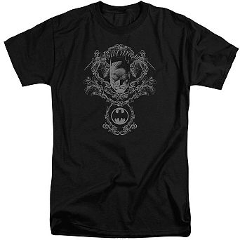 Batman Dark Knight Heraldry Short Sleeve Adult Tall T-shirt