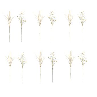 Foxtail And Pod Spray (set Of 12)