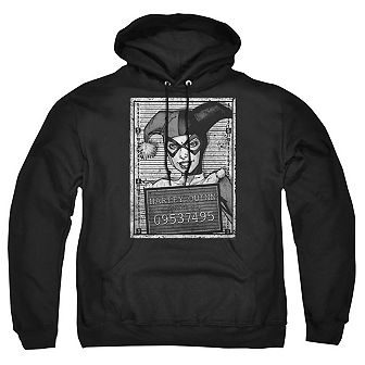 Batman Harley Inmate Adult Pull Over Hoodie