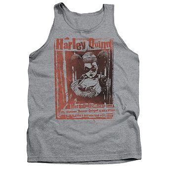 Batman Dr Quinn Adult Tank Top