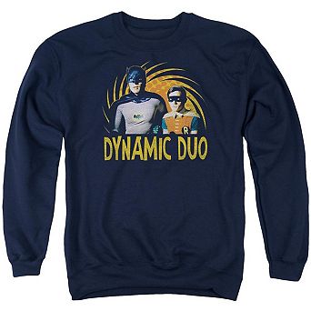 Batman Classic Tv Dynamic Adult Crewneck Sweatshirt