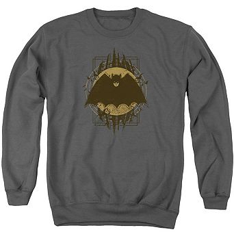 Batman Crest Adult Crewneck Sweatshirt
