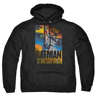 Batman Dk Returns Adult Pull Over Hoodie