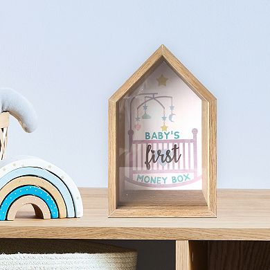 "Baby's First Money Box" Bank Tabletop Decor
