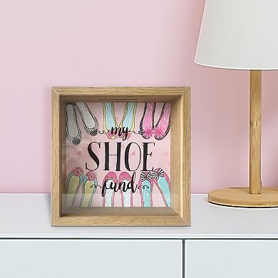 "My Shoe Fund" Bank Tabletop Decor