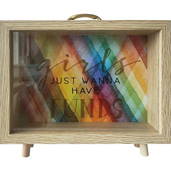 "Girls Just Wanna Have Funds" Bank Tabletop Decor