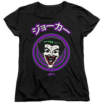 Batman Face Spiral Short Sleeve Women´s T-Shirt
