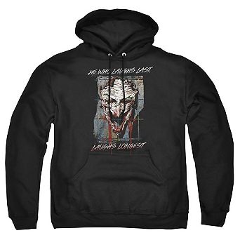 Batman Just For Laughs Adult Pull Over Hoodie
