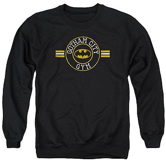 Batman Gotham City Gym Adult Crewneck Sweatshirt