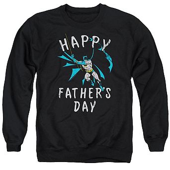 Batman Fathers Day Adult Crewneck Sweatshirt