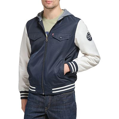 Men s Levi s Colorblock Varsity Bomber Jacket