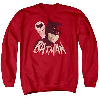 Batman Classic Tv Bat Signal Adult Crewneck Sweatshirt