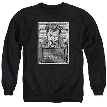 Batman Joker Inmate Adult Crewneck Sweatshirt