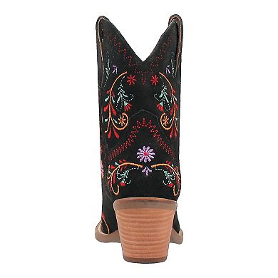 Women's Dingo Sugar Bug Leather Western Ankle Boots