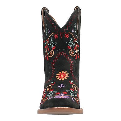 Women's Dingo Sugar Bug Leather Western Ankle Boots 