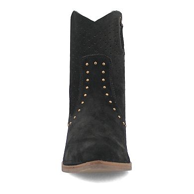 Women's Dingo Miss Priss Leather Western Ankle Boots