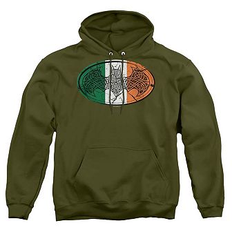 Batman Irish Celtic Symbol Adult Pull Over Hoodie