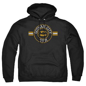 Batman Gotham City Gym Adult Pull Over Hoodie