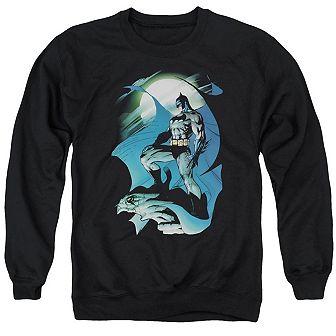Batman Glow Of The Moon Adult Crewneck Sweatshirt