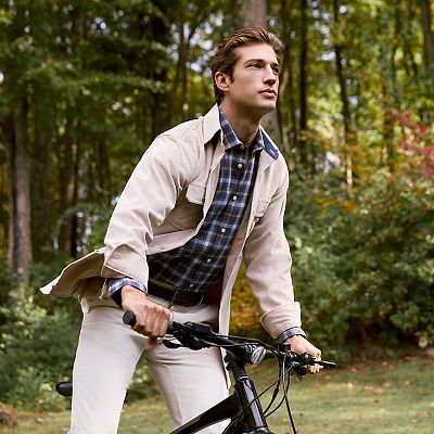 Men's IZOD Corduroy Button-Front Shirt