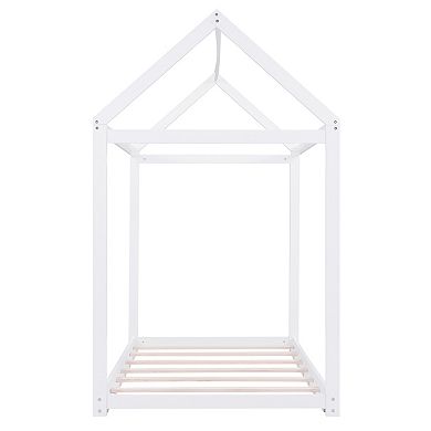 Merax Twin Size Wooden House Bed