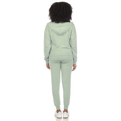 Women's Two Piece Tracksuit Fleece Set