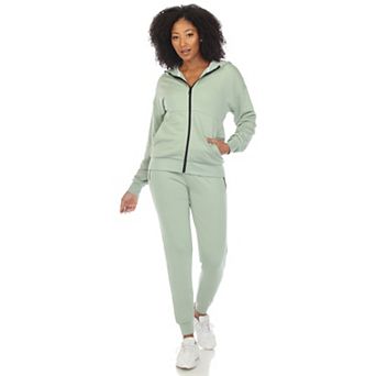 Women's Two Piece Tracksuit Fleece Set
