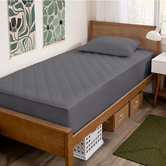 Bare Home Quilted Mattress Pad - Stretch-to-Fit up to 15 Inch Deep Mattresses