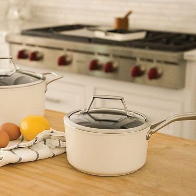 TECHEF - ValenCera - 2 Quart Ceramic Nonstick Saucepan with Cover