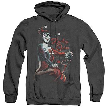 Batman Laugh It Up Adult Heather Hoodie