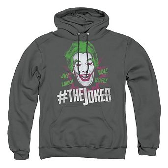 Batman Classic Tv Joker Adult Pull Over Hoodie