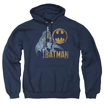 Batman Knight Watch Adult Pull Over Hoodie