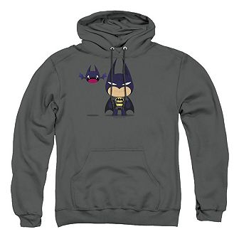 Batman Cute Batman Adult Pull Over Hoodie