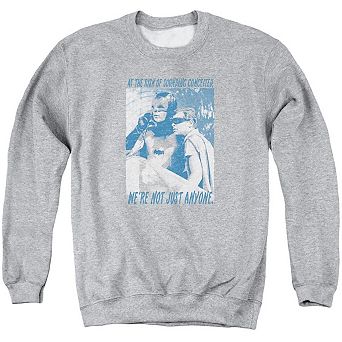 Batman Classic Tv Boogie Nights Adult Crewneck Sweatshirt