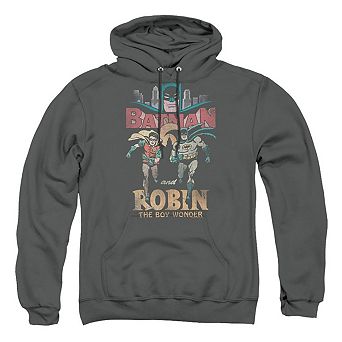 Batman Classic Tv Classic Duo Adult Pull Over Hoodie