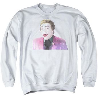 Batman Classic Tv Thrilled Adult Crewneck Sweatshirt