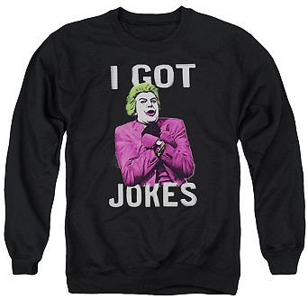 Batman Classic Tv Got Jokes Adult Crewneck Sweatshirt