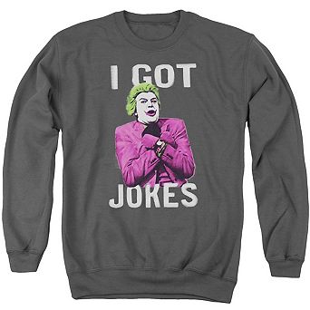 Batman Classic Tv Got Jokes Adult Crewneck Sweatshirt