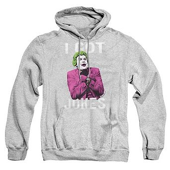 Batman Classic Tv Got Jokes Adult Pull Over Hoodie