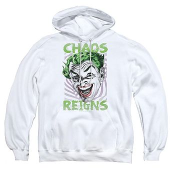 Batman Classic Tv Chaos Reigns Adult Pull Over Hoodie