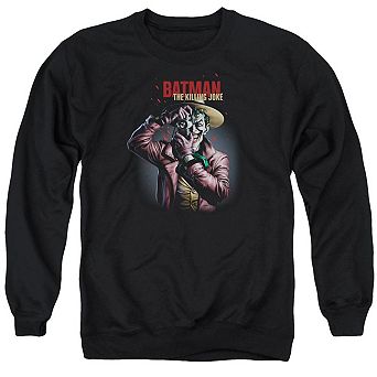 Batman Killing Joke Camera Adult Crewneck Sweatshirt
