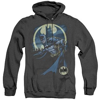Batman Heed The Call Adult Heather Hoodie