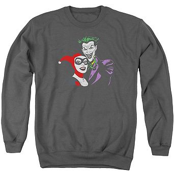 Batman Joker & Harley Adult Crewneck Sweatshirt