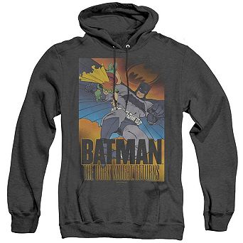 Batman Dk Returns Adult Heather Hoodie