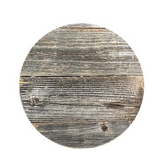 Rustic Farmhouse Reclaimed Solid Round Wood Sign for DIY projects