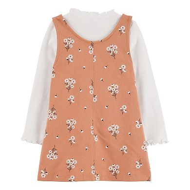 Toddler Girl Carter's 2-Piece Floral Dress Set