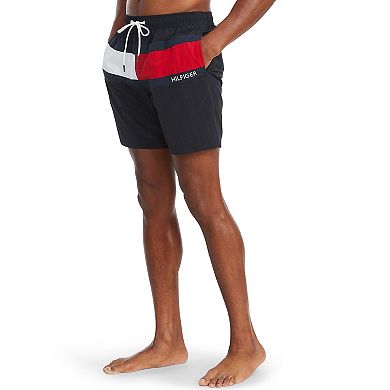 Men's Tommy Hilfiger 7" Flag Swim Trunks