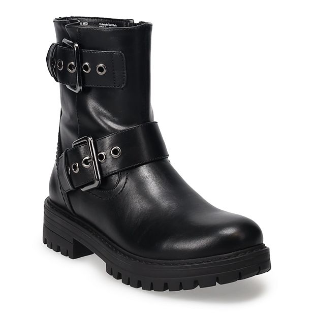 SO Dezirae Women s Combat Boots