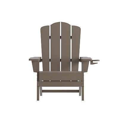 Taylor & Logan Nellis Indoor / Outdoor 4-piece Adirondack Chair Set